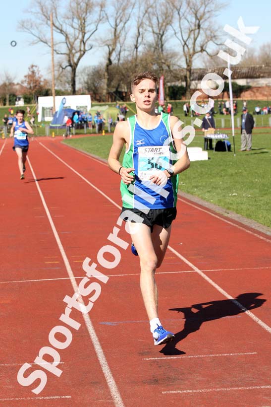 Mens Under-17s 5k Road Race, Stanley Park, Blackpool. Photo: David T. Hewitson/Sports for All Pics